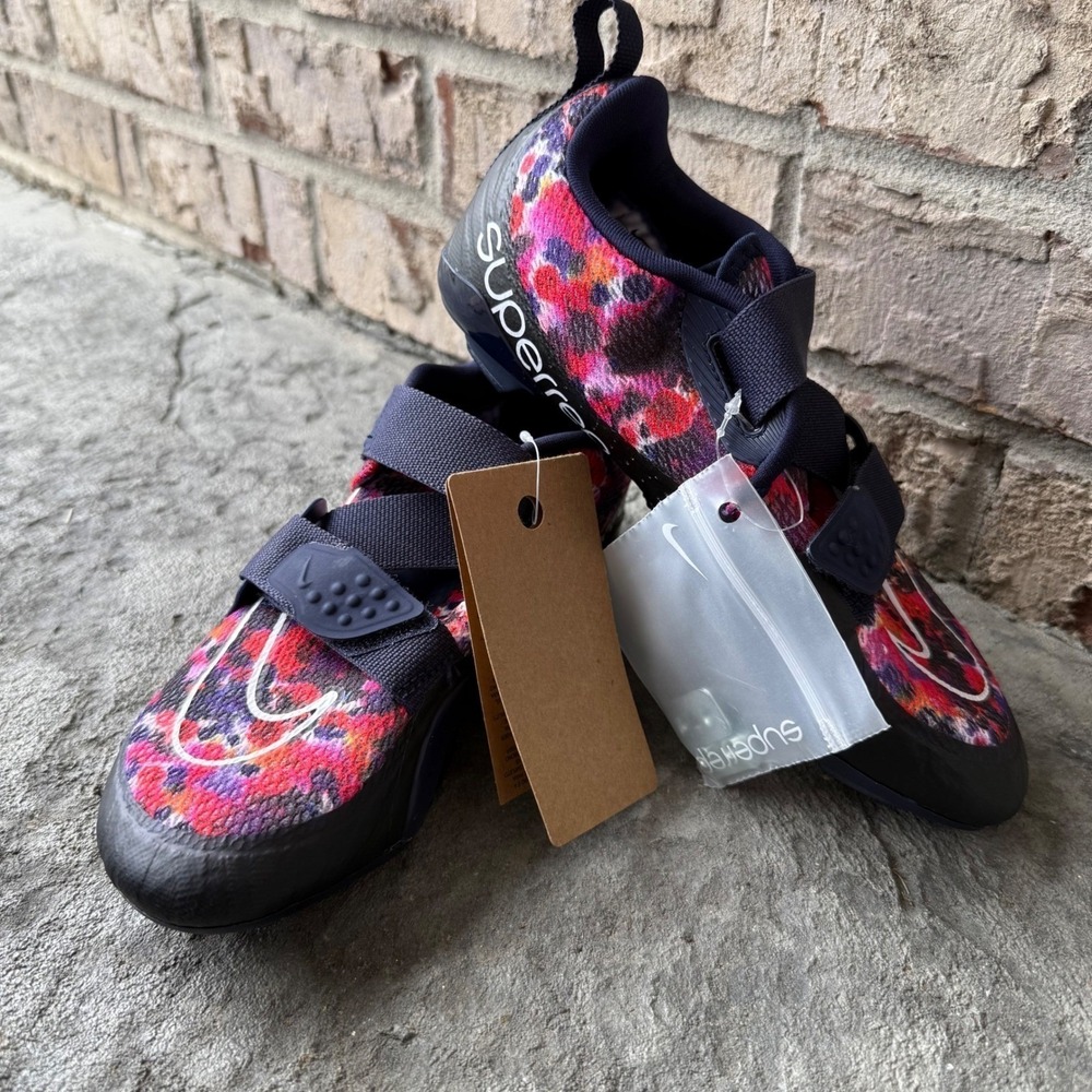 Nike SuperRep Cycle Indoor Cycling Shoes Womens 7.5 Floral NEW No‎ Box